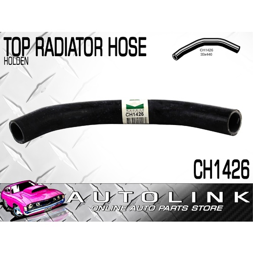 MACKAY CH1426 TOP RADIATOR HOSE FOR HOLDEN JB CAMIRA 1.6L - MANUAL
