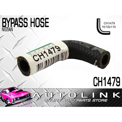 MACKAY CH1479 HEATER BY PASS HOSE FOR NISSAN 180B 1.8L L18S 1972 - 1977