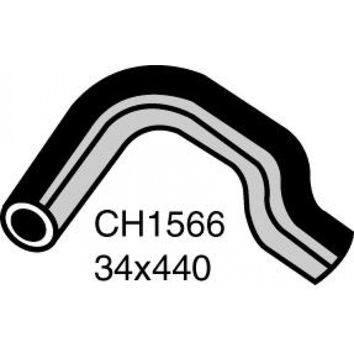 MACKAY CH1566 TOP RADIATOR HOSE FOR NISSAN SKYLINE R31 3.0L RB30 1985 - 1990
