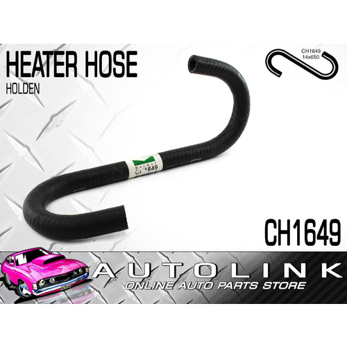WATER COOLANT HEATER HOSE CH1649 FOR HOLDEN COMMODORE VG UTE V6 3.8L 1990 - 91