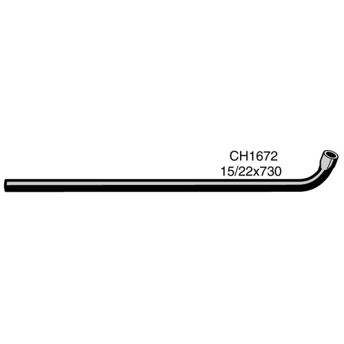Mackay CH1672 Heater Hose for Ford XF Falcon 3.3l & 4.1L 250 6cyl 