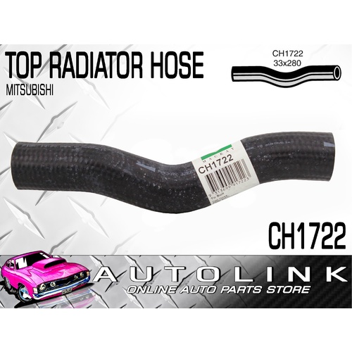 MACKAY CH1722 TOP RADIATOE HOSE FOR MITSUBISHI EXPRESS STARWAGON 2.0L 4G63
