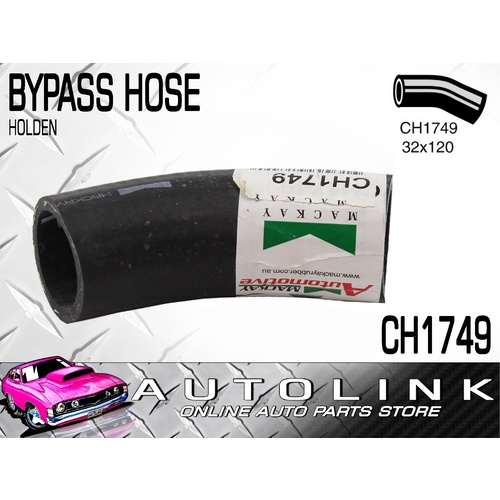 MACKAY CH1749 HEATER HOSE FOR HOLDEN NOVA & TOYOTA COROLLA