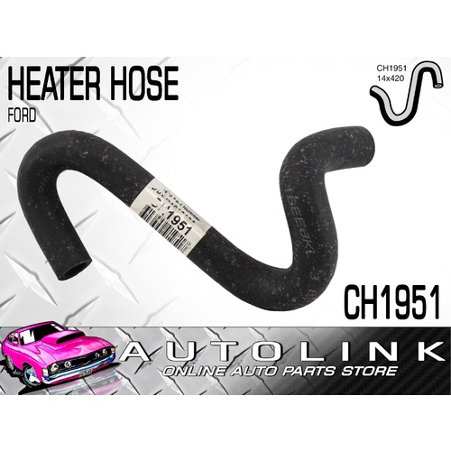 MACKAY CH1951 HEATER HOSE FOR FORD WA FESTIVA 1.3L B3 1991 - 1994