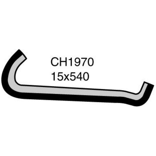 MACKAY CH1970 HEATER HOSE FOR HOLDEN APOLLO & TOYOTA CAMRY