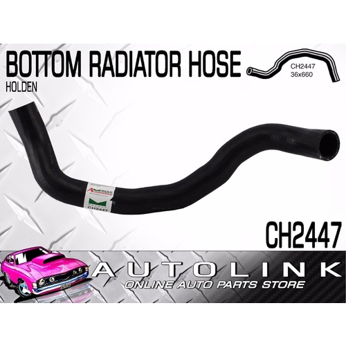 Mackay Bottom Radiator Hose CH2447 for Holden Rodeo TF V6 3.2L 6VD1 2 & 4 Door