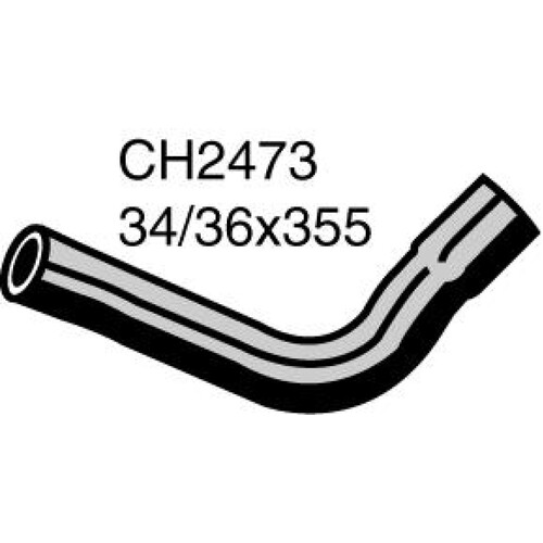 Mackay CH2473 Top Radiator Hose for Ford Falcon AU 6cyl Inc XR6