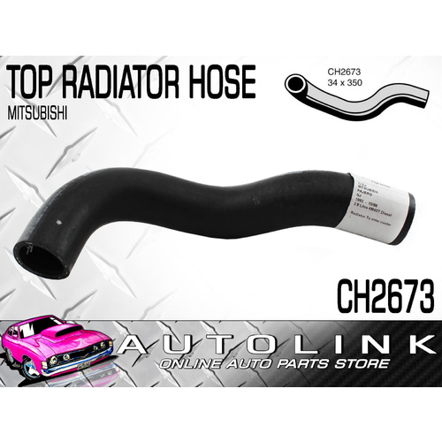 MACKAY TOP RADIATOR HOSE CH2673 FOR MITSUBISHI PAJERO NM EXCEED 2.8L 4M40T TURBO