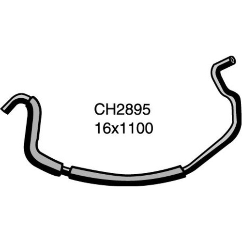 Mackay CH2895 Heater Hose for Nissan Patrol GU Y61 4.2L TD42 Diesel Inc Turbo