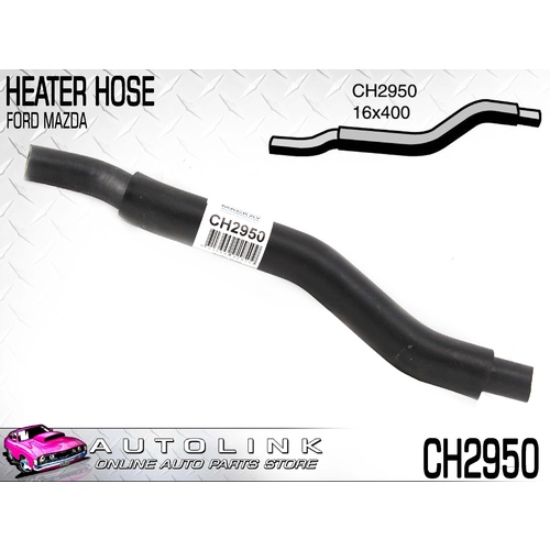 MACKAY HEATER HOSE FOR MAZDA 323 ASTINA KF 1.8L 4CYL 1998-2000 CH2950