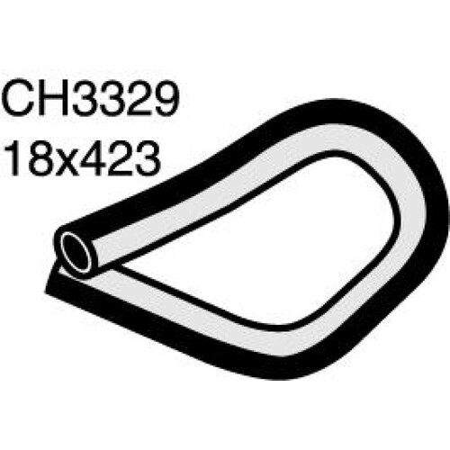 Mackay CH3329 Heater Hose for Ford BA BF Falcon 6cyl Barra