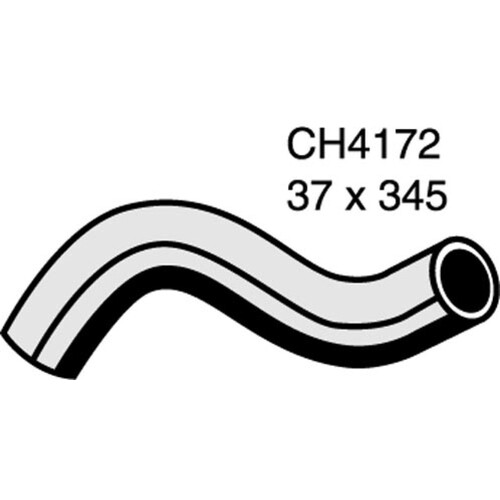 Mackay CH4172 Top Radiator Hose for Subaru Forester SG 2.5L 2002 - 2008