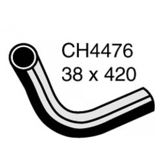 MACKAY CH4476 TOP RADIATOR HOSE FOR FORD F100 4.1L 6cyl 1977 - 1987