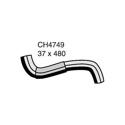 Mackay CH4749 Top Radiator Hose for Subaru Models Check App Below