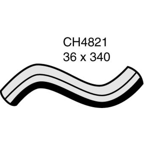 Mackay CH4821 Bottom Radiator Hose for Toyota HiLux KUN 1KD-FTV 2005 - 2015