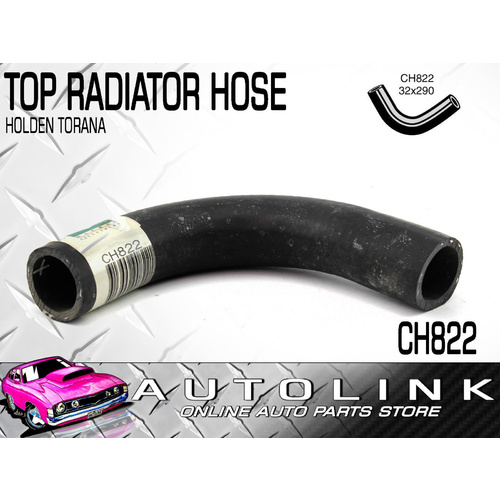 MACKAY TOP RADIATOR HOSE FOR HOLDEN LC LJ TORANA 6CYL INC GTR XU1 1970 - 1974