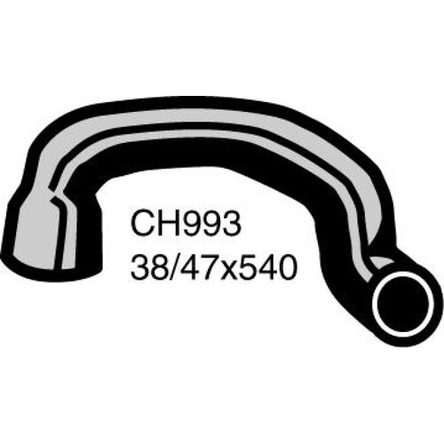 MACKAY CH993 BOTTOM RADIATOR HOSE WITH MANUAL FOR FORD XA XB XC 6cyl