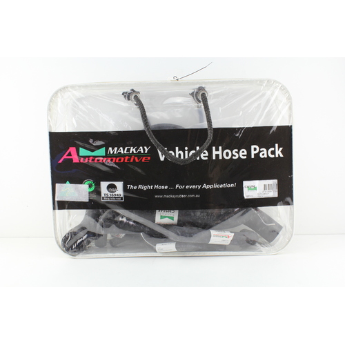 Mackay Radiator Hose Pack for Holden VL Calais 3.0L RB30 6cyl Inc Turbo CHVP6