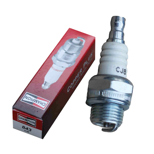 Champion Spark Plug CJ8 Most Popular Size for Lawn Mower Whipper Snipper 843 x 1