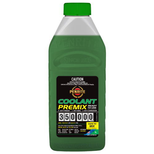 PENRITE GREEN ANTI FREEZE ANTI BOIL PREMIX COOLANT 1L COOL350PMX001