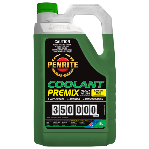PENRITE GREEN ANTI FREEZE ANTI BOIL PREMIX COOLANT 5L COOL350PMX005
