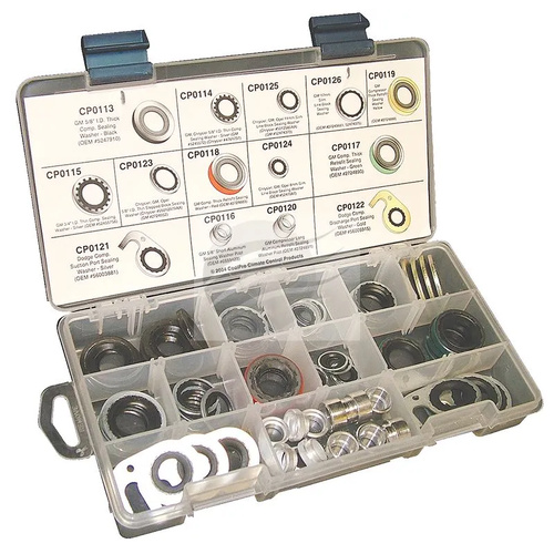 Jayair CP4018 Air Conditioner AC Port Sealing Washer Assortment Kit 74 Piece