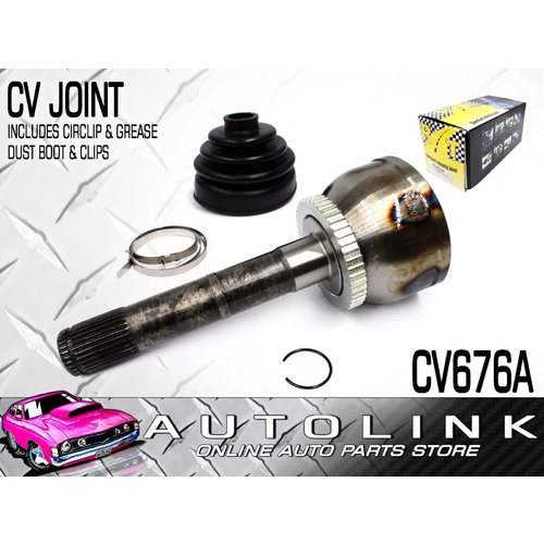 FRONT CV JOINT FOR TOYOTA LANDCRUISER HZJ105 4.2lt 2002-07 (NO FREE HUB) x1