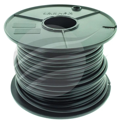Tycab CW1601 6mm Single Core Auto Cable Black 12 Volt 30 Amp Wire 30m Roll