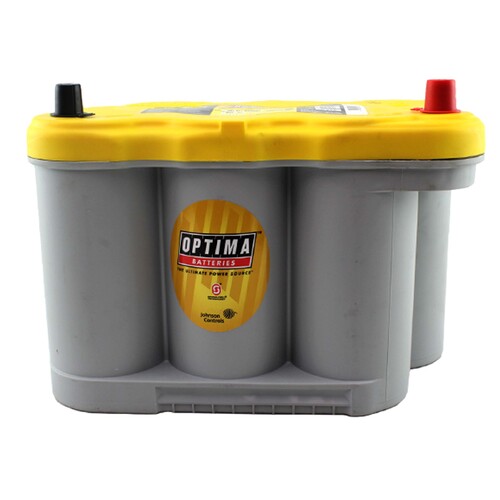 OPTIMA D27F YELLOW TOP 12 VOLT HIGH PERFORMANCE AGM DRY CELL BATTERY 800CCA