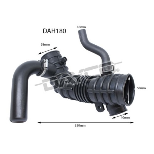 DAYCO AIR INTAKE HOSE FOR DAEWOO NUBIRA J150 2.0L X20SE 1999 - 2003 DAH180 