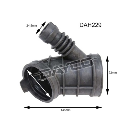 DAYCO AIR INTAKE HOSE FOR BMW Z3 E36 2.8L 6CYL DOHC 1997 - 2000 DAH229