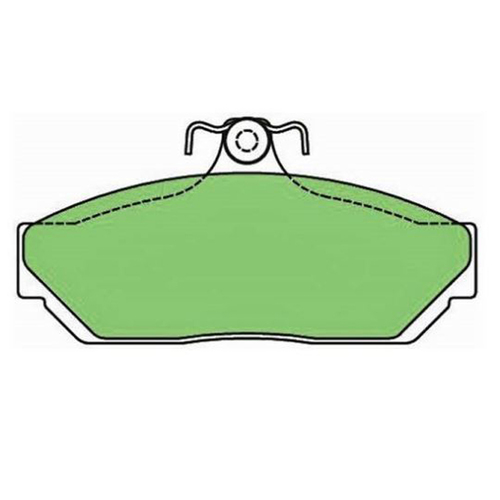 Protex DB1023B Ceramic Front Brake Pads for Early Holden - Girlock Alloy Caliper