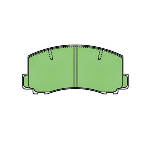 Protex DB1103CP Ceramic Front Brake Pads for Holden Astra Nova & Toyota Corolla