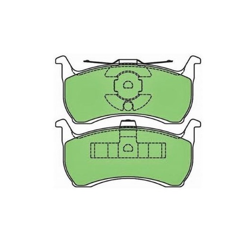 Protex DB1109CP Ceramic Rear Brake Pads for Ford Falcon EA EB ED XR6 XR8 6Cyl V8