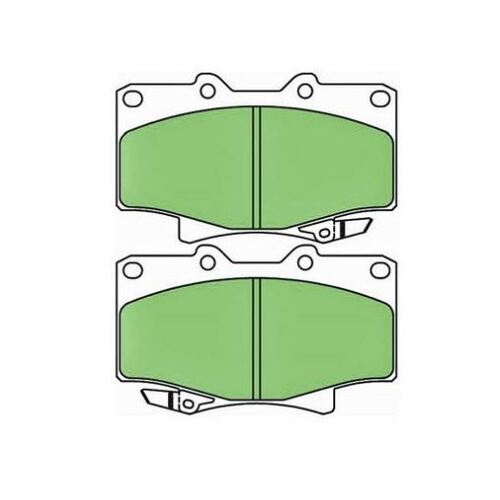 Protex Blue DB1199B Front Brake Pads for Toyota Landcruiser & 4 Runner Check App