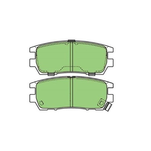 Protex DB1231CP Ceramic Rear Brake Pads for Mitsubishi Models Check App Below