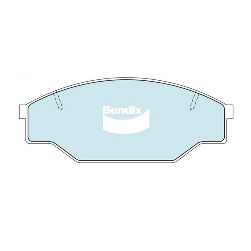 BENDIX DB1350-4WD BRAKE PADS FOR TOYOTA 