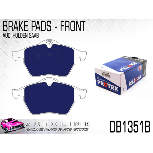 PROTEX FRONT BRAKE PADS FOR SAAB 9-3 4CYL & TURBO 1998-2002 DB1351B