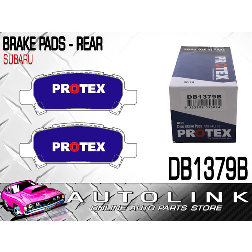 PROTEX DB1379B BRAKE PADS FOR SUBARU IMPREZA WRX GC GF GM 2.0L 1998 - ON