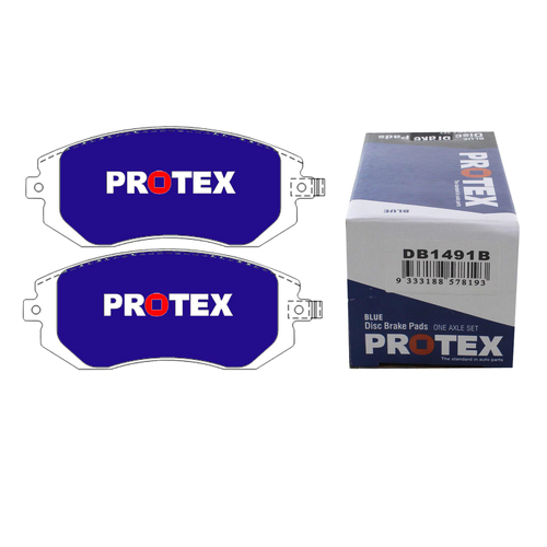 PROTEX BLUE DB1491B FRONT BRAKE PADS FOR SUBARU FORESTER & IMPREZA MODELS