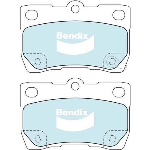 BENDIX DB1854GCT REAR BRAKE PADS FOR LEXUS & TOYOTA MODELS