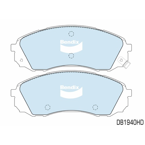 BENDIX HEAVY DUTY FRONT BRAKE PADS FOR KIA GRAND CARNIVAL VQ 2009-14 DB1940HD