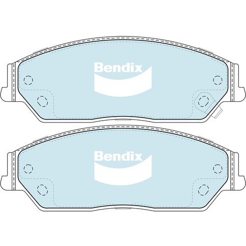 Bendix DB2243GCT Front Brake Pads for Toyota Aurion GSV40 50 & Camry ACV40 ASV50