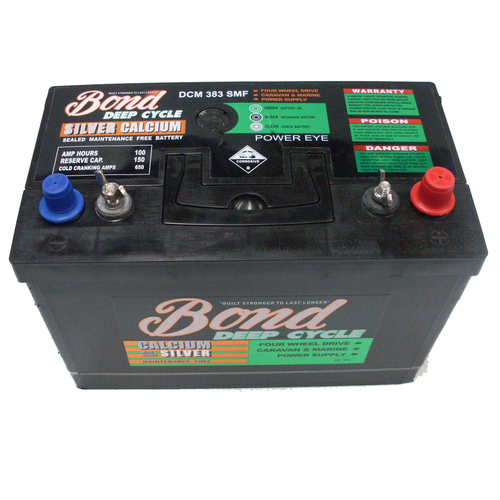 Bond Battery N70ZZL DCM383SMF Deep Cycle for Nissan Patrol Diesel 3.0L 4.2L 89