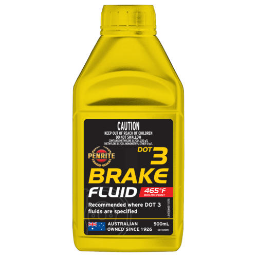 Penrite DOT30005 Dot 3 Brake Fluid 500ml x1