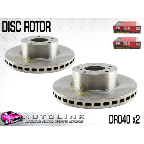 Front Disc Brake Rotors for Holden HSV VT VX VY VZ with Standard Brakes x 2