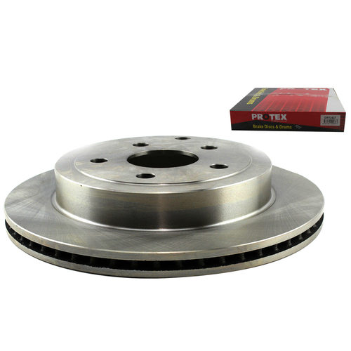 Protex DR12437 Rear Disc Brake Rotor for Holden Calais VE VF 3.6L V6 8/09-On x1