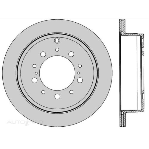 Protex DR12562 Rear Disc Rotor For Lexus LX570 Toyota Landcruiser 200 Series x1