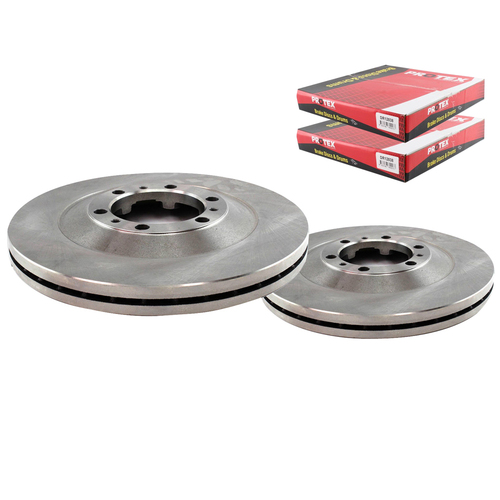 Front Disc Rotors for Great Wall V200 K2 2.0L 4DR 2011-Onwards x 2