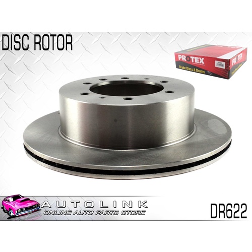 Protex Rear Disc Rotor for Nissan Patrol Y61 GU 1997-2016 DR622 x1